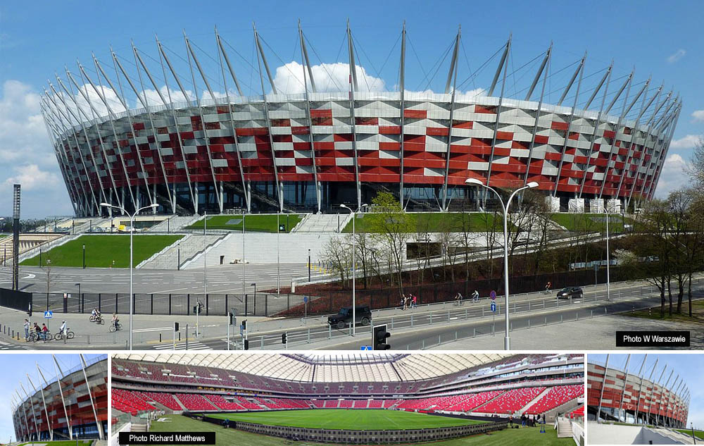 Stadion Narodowy, the national stadium for Poland
